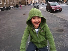 VALERIO in bici